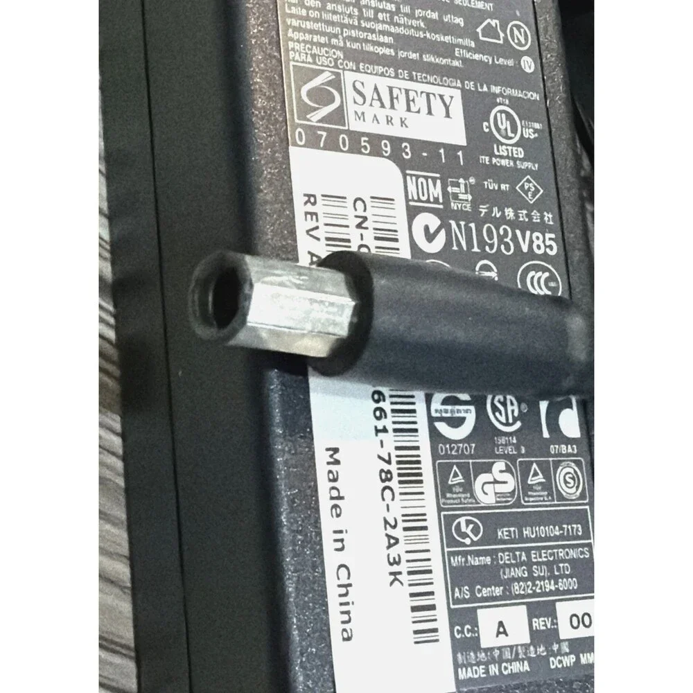 Genuine Dell 65W Laptop Charger AC Adapter DA65NS4-00 ADP-65AH 19.5V OEM